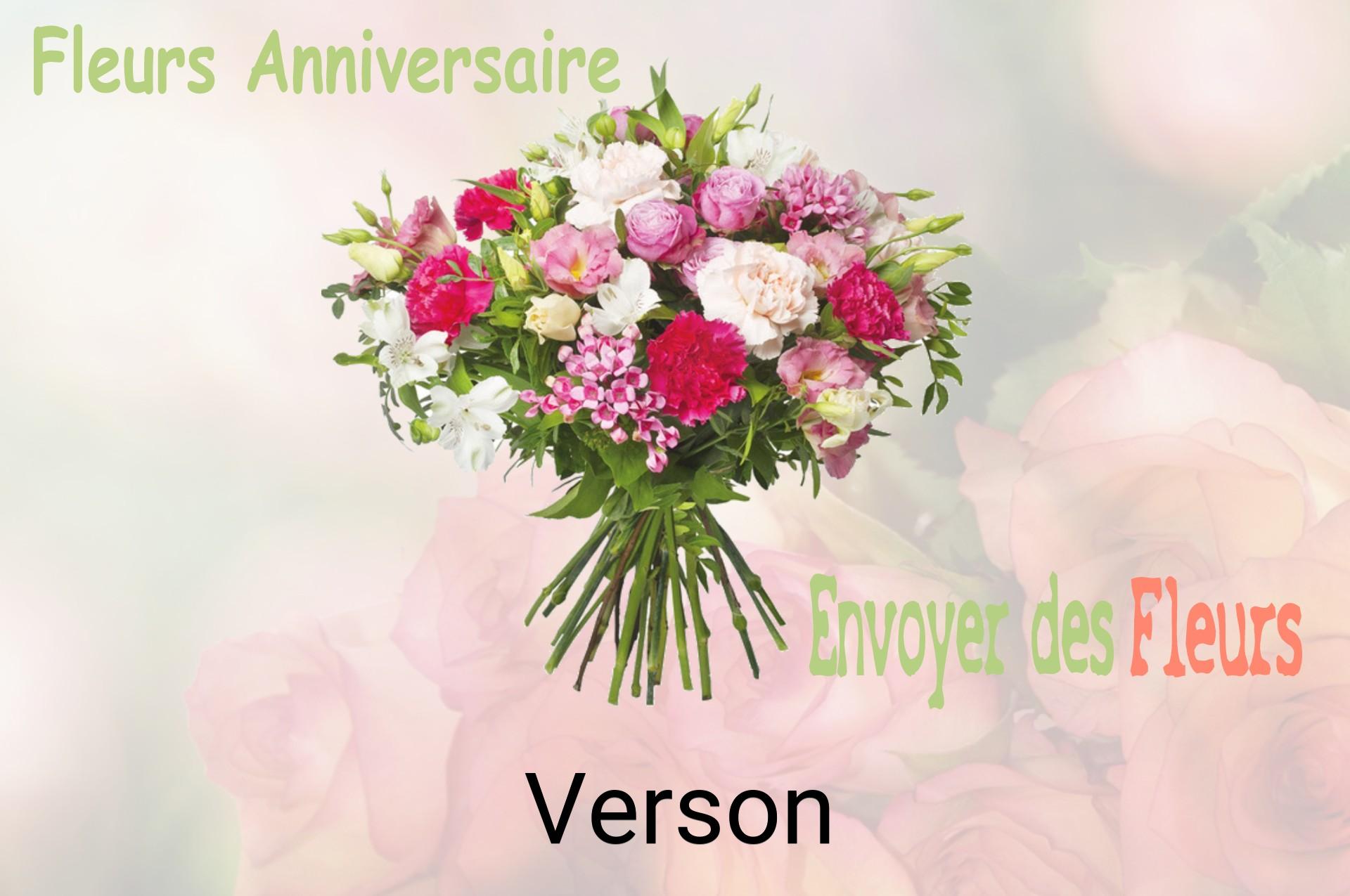 Bouquet de fleurs d’anniversaire livré à Verson